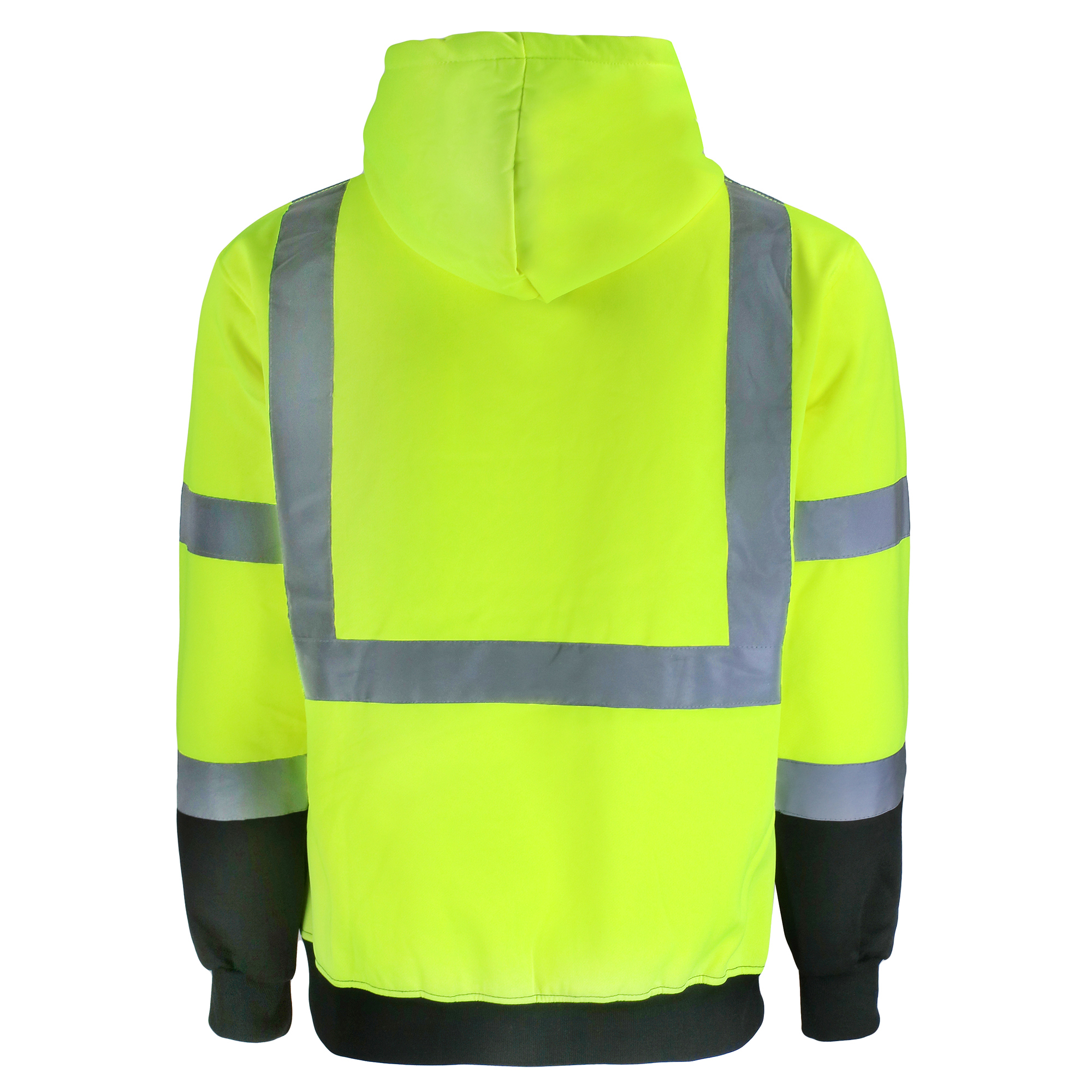Picture of Safety Brite SB-C3MWBBP Class 3 Hi Vis Pullover Sweatshirt with Black Bottom